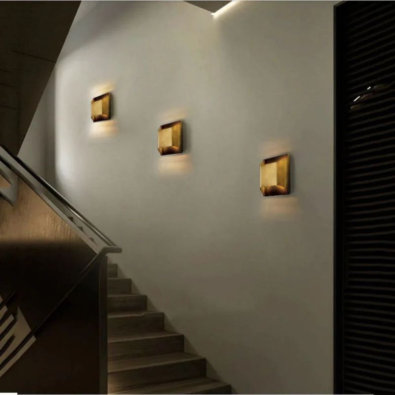 Mechan Brass Wall Sconce