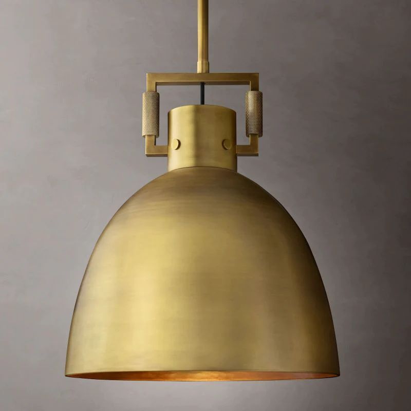 Mechanic Metal Cloche Island Pendant
