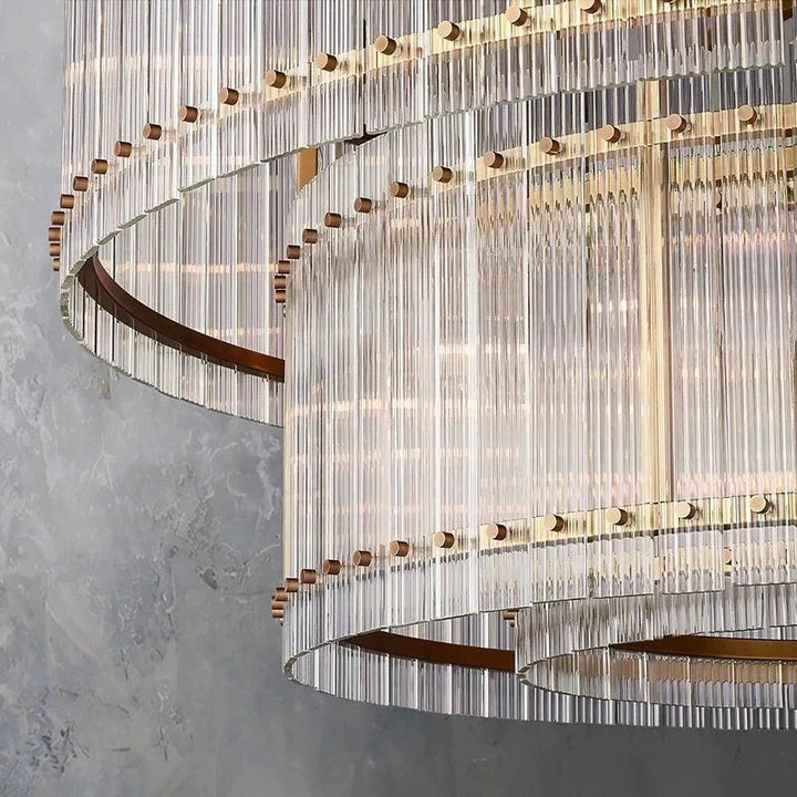 Mervin 2-Tier Round Chandelier 48"