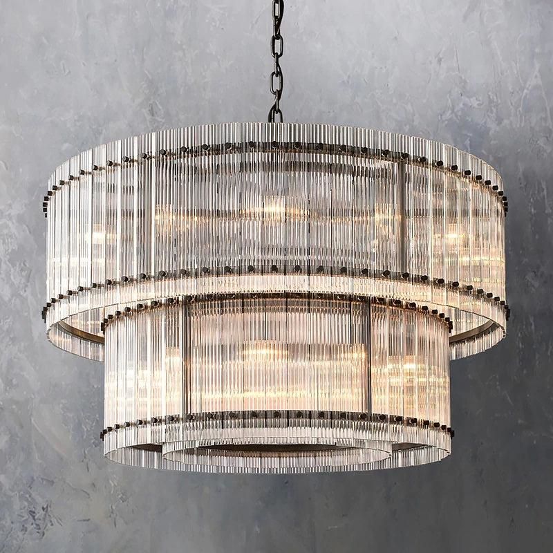 Mervin 2-Tier Round Chandelier 48"