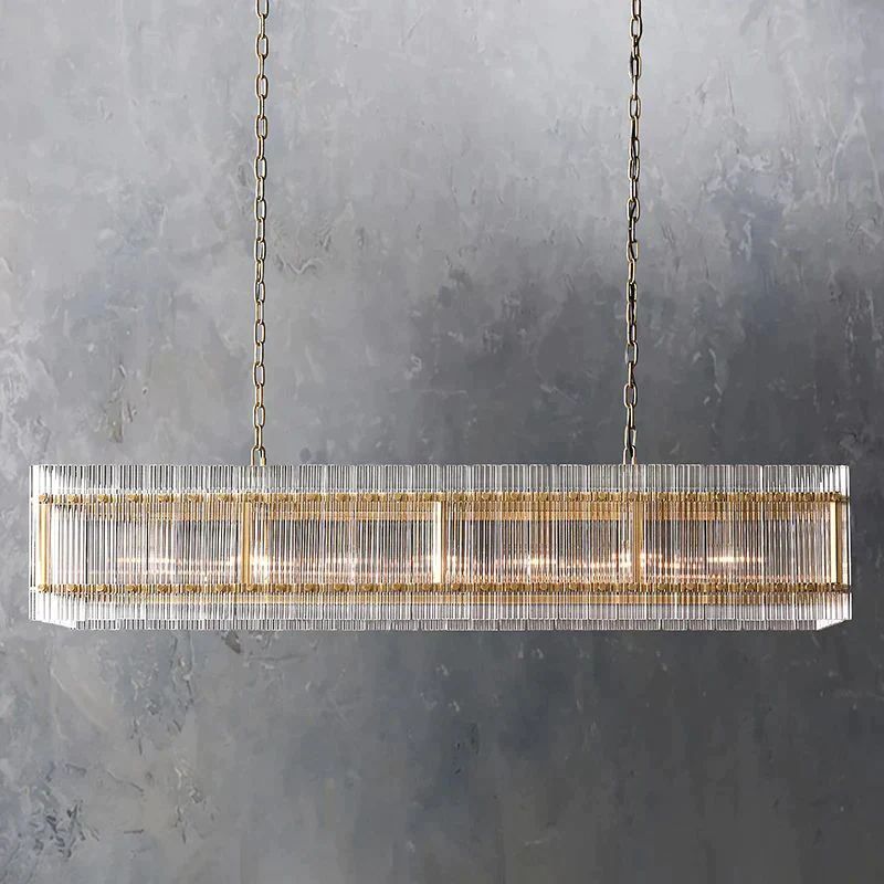Mervin Rectangle Chandelier 54"