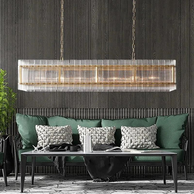 Mervin Rectangle Chandelier 54"