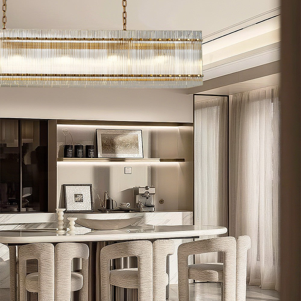 Mervin Rectangle Chandelier 54"