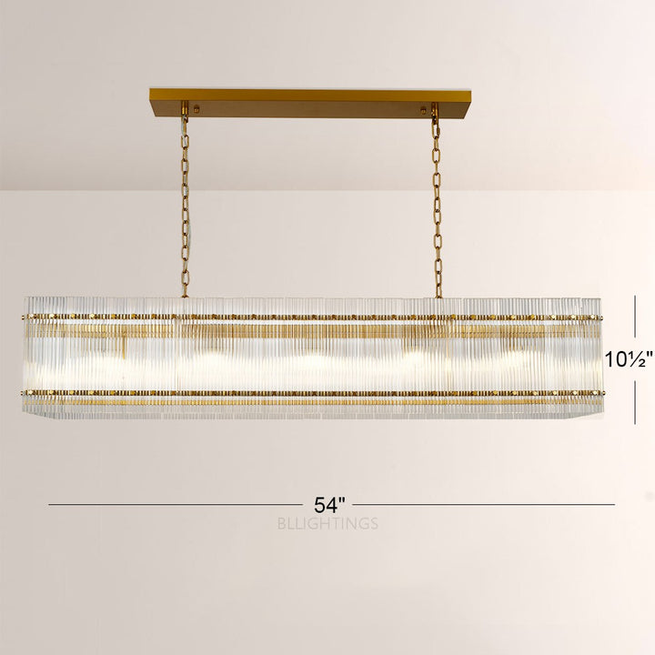 Mervin Rectangle Chandelier 54"