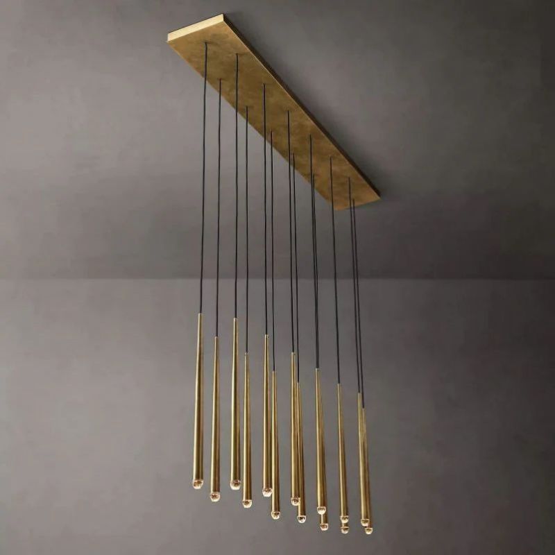 Aquitaine Modern Linear Dining Room Chandelier 72"