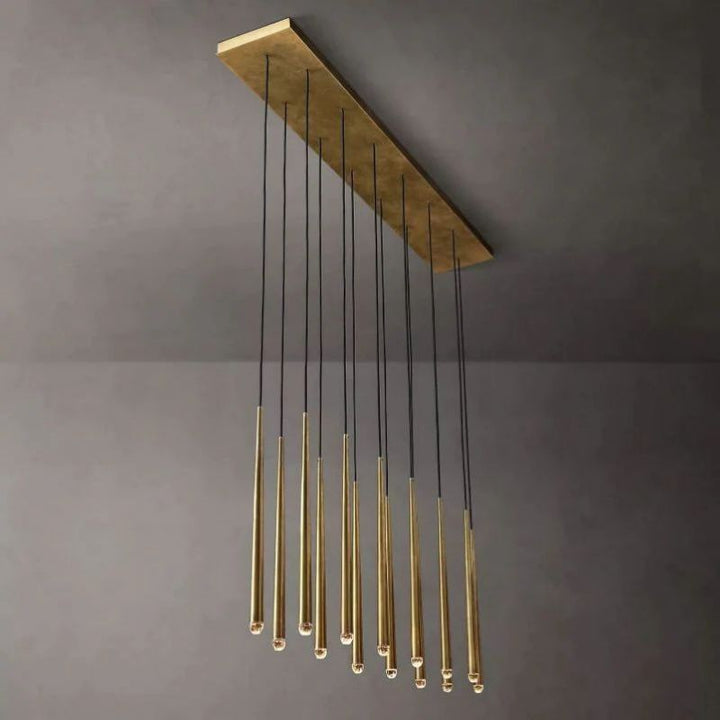 Aquitaine Modern Linear Dining Room Chandelier 72"