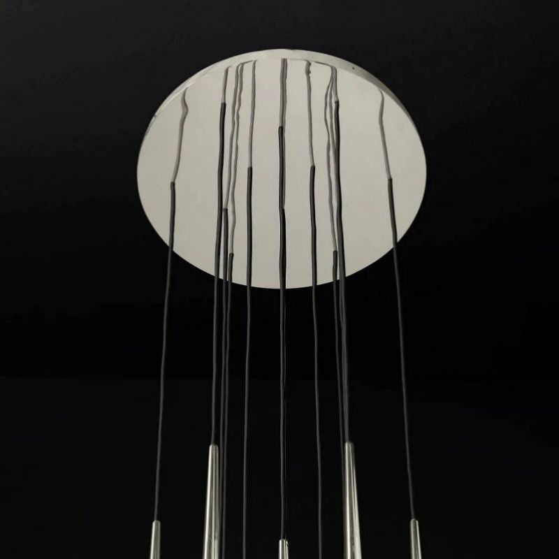 Aquitaine Modern Round Bed Room Chandelier 24"