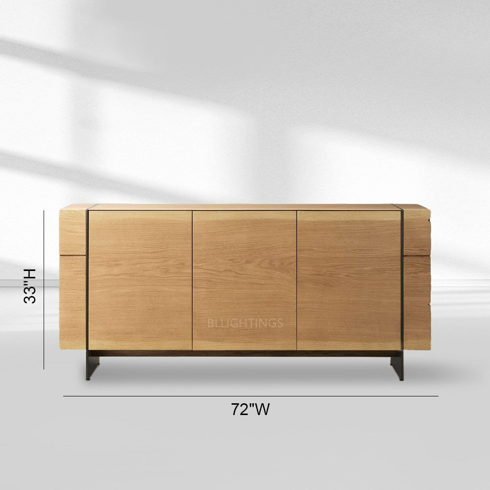 Mihaile Oak Sideboard