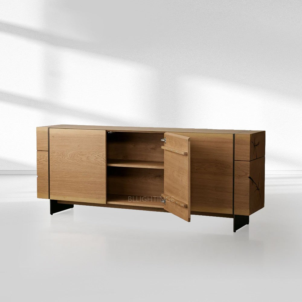 Mihaile Oak Sideboard