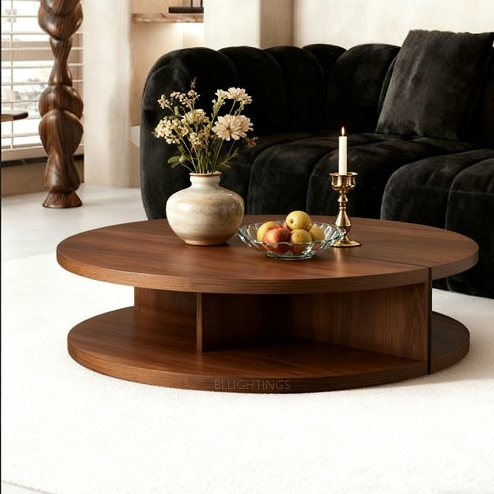 Mihaile Round Coffee Table