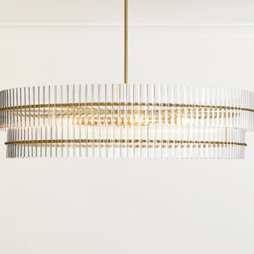 Monica Crystal Round Chandelier