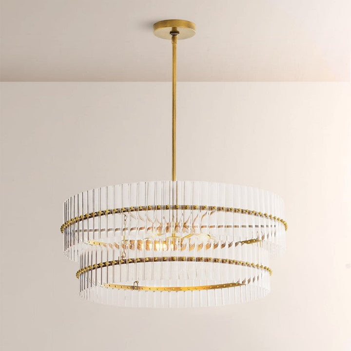 Monica Crystal Round Chandelier