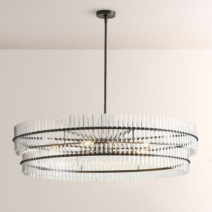 Monica Crystal Round Chandelier