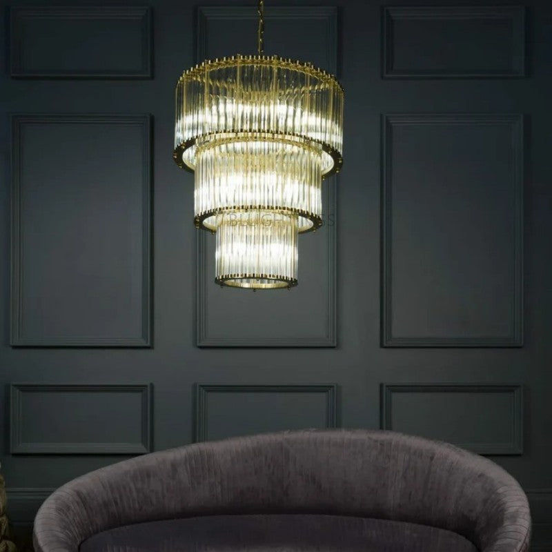 Monzi Three-Tier Chandelier