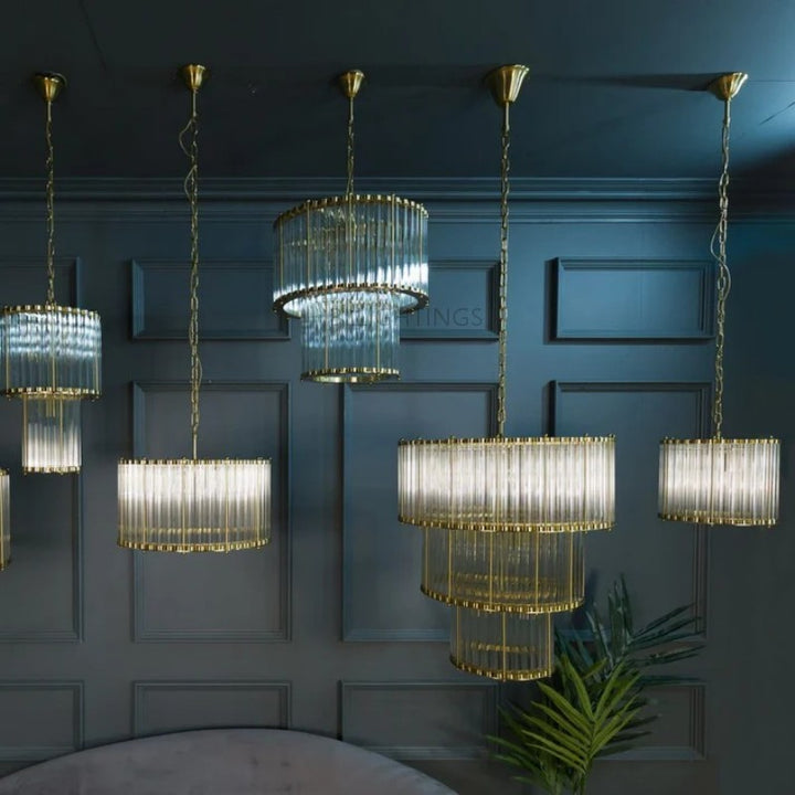 Monzi Three-Tier Chandelier