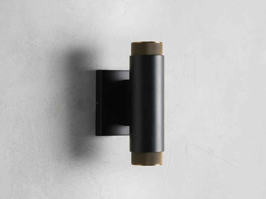 Nalight 2-Light Outdoor Wall Sconce