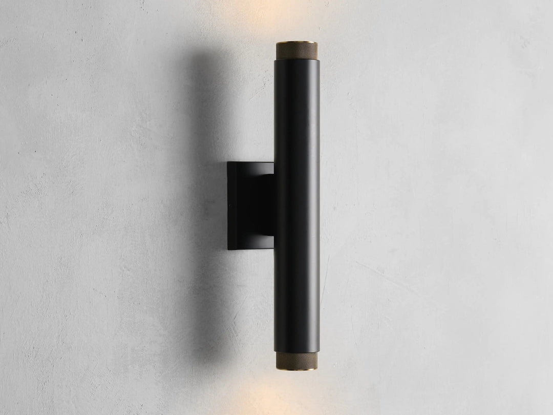 Nalight 2-Light Outdoor Wall Sconce