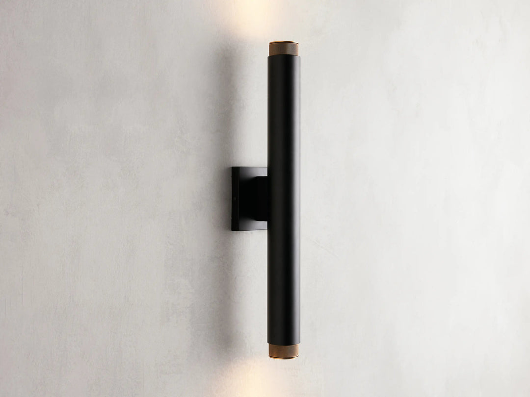 Nalight 2-Light Outdoor Wall Sconce