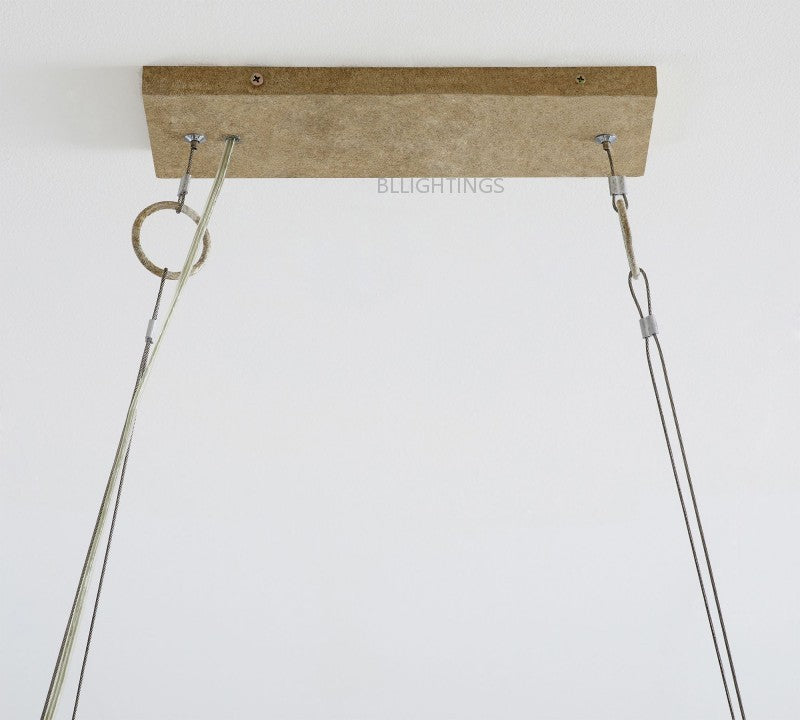 Natural Antler Linear Chandelier 53”