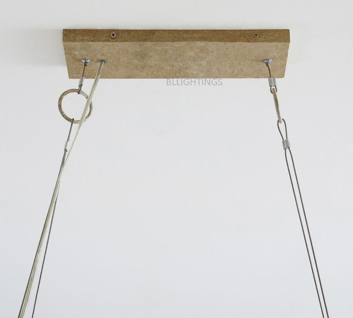 Natural Antler Linear Chandelier 53”