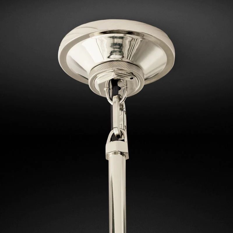Navier Glass Funnel Island Pendant