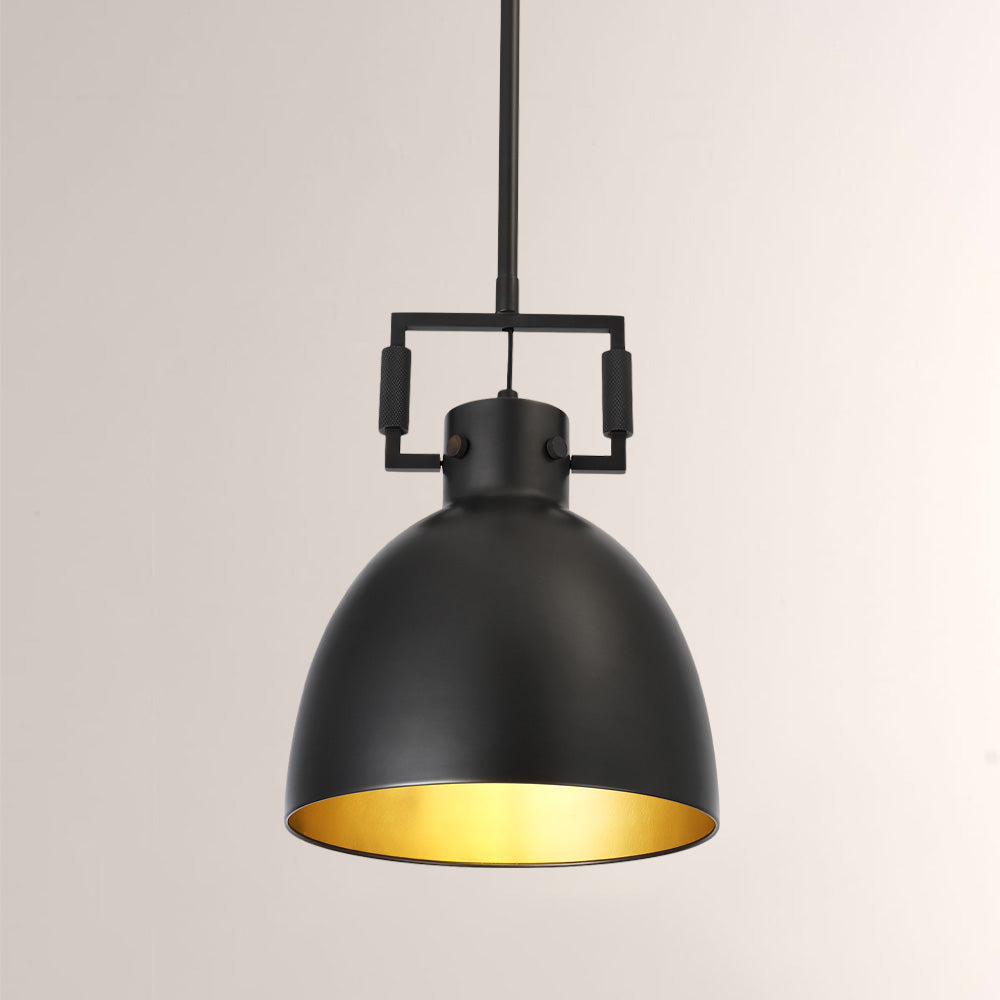 Navier Metal Cloche Pendant