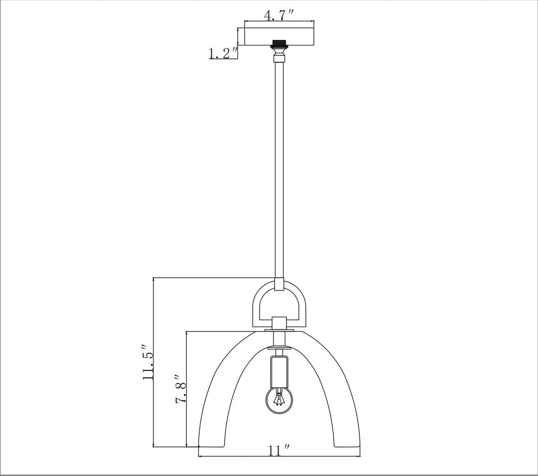 Nenee Dome Island Pendant