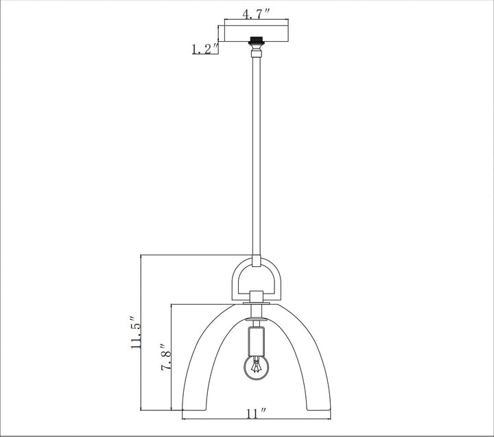 Nenee Dome Island Pendant