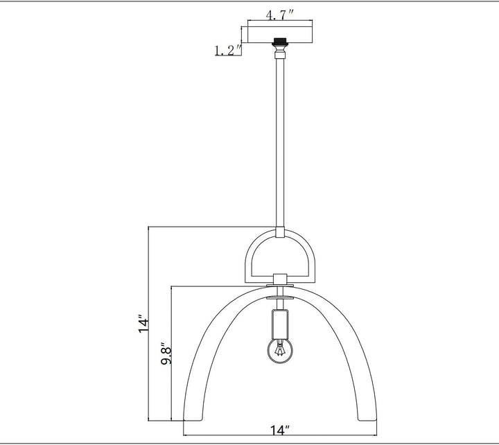 Nenee Dome Island Pendant