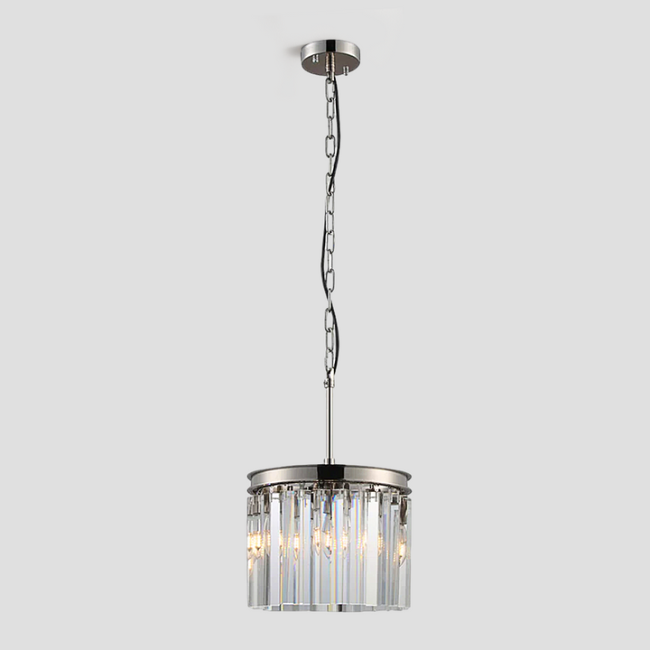 1920s Tedem Crystal Round Pendant