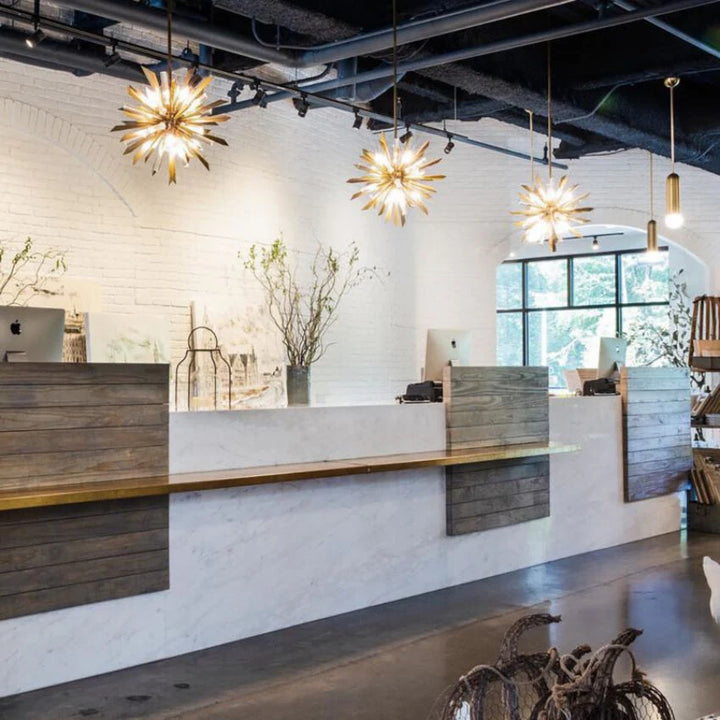 Nixon Crystal Sputnik Chandelier