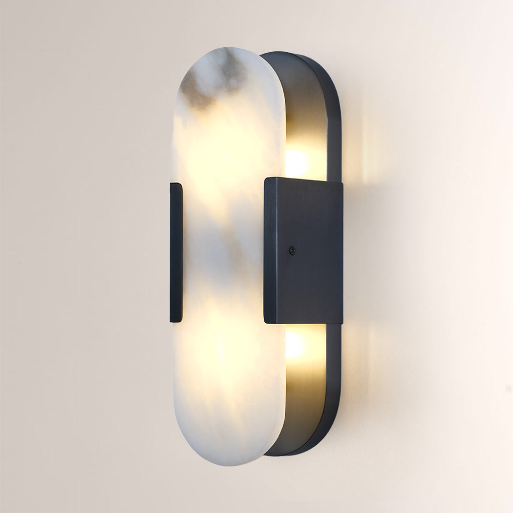 Alabaster OpalEdge Oval Wall Sconce