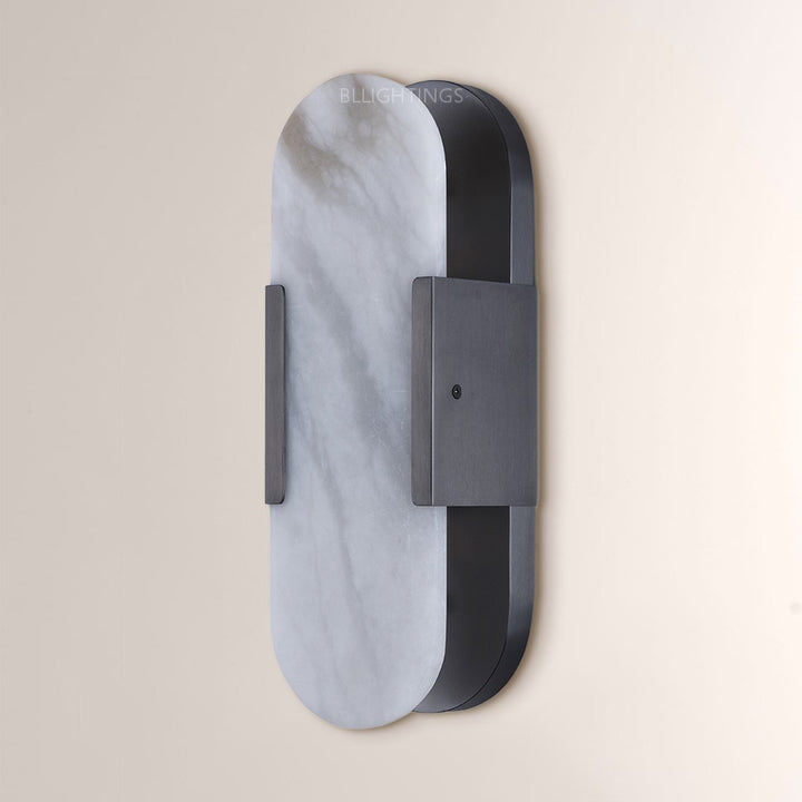 Alabaster OpalEdge Oval Wall Sconce