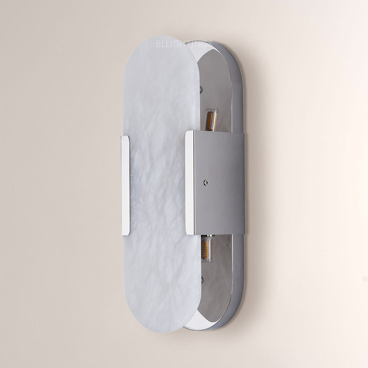Alabaster OpalEdge Oval Wall Sconce