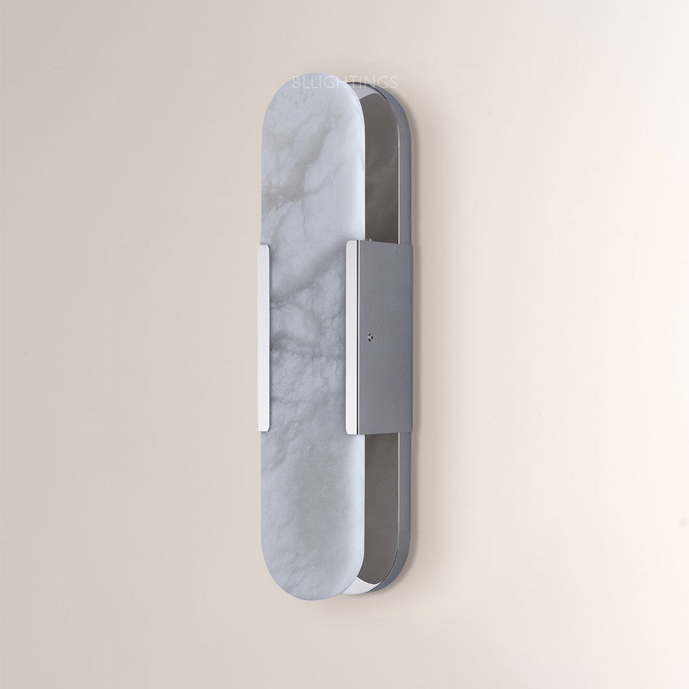 Alabaster OpalEdge Oval Wall Sconce