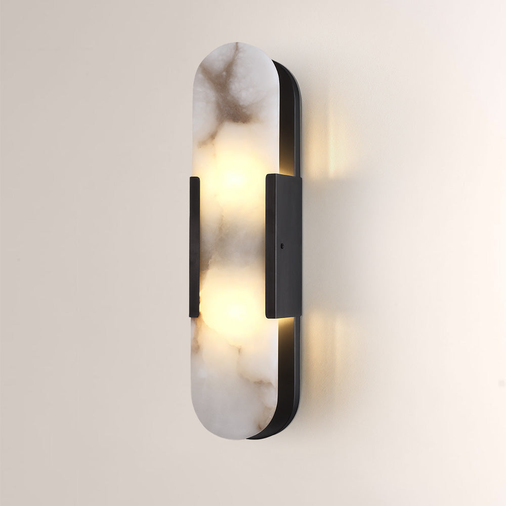 Alabaster OpalEdge Oval Wall Sconce