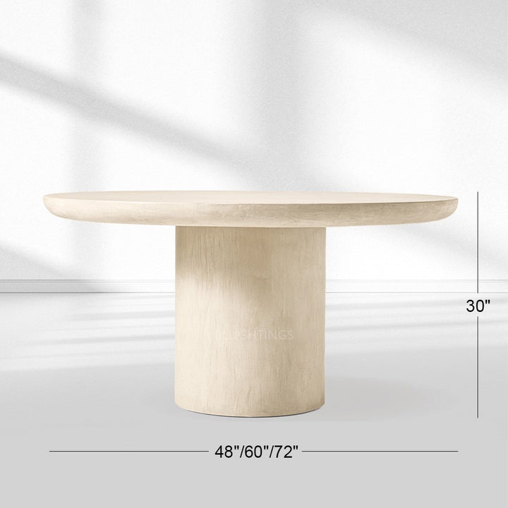 Ottoic Round Dining Table