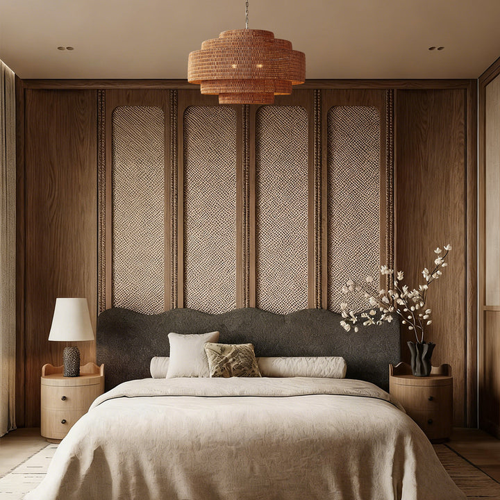 Pallue Rattan Chandelier