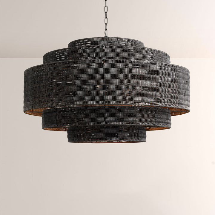 Pallue Rattan Chandelier