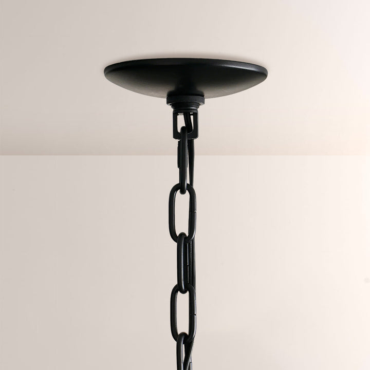 Pallue Rattan Chandelier