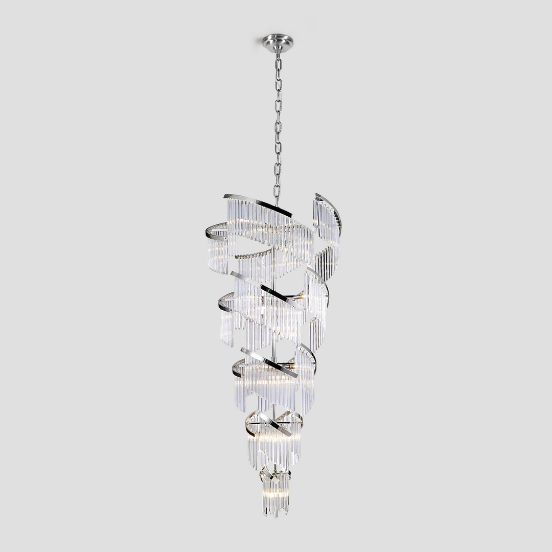 Paly Flow Crystal Chandelier