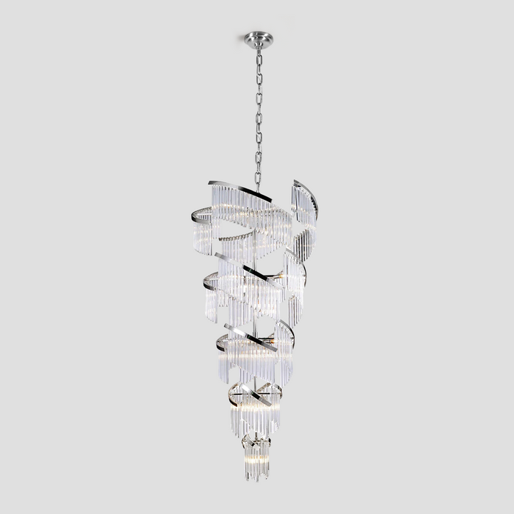 Paly Flow Crystal Chandelier