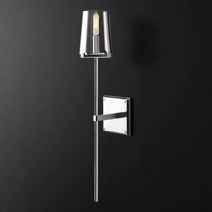 Pauille Glass Torch Sconce