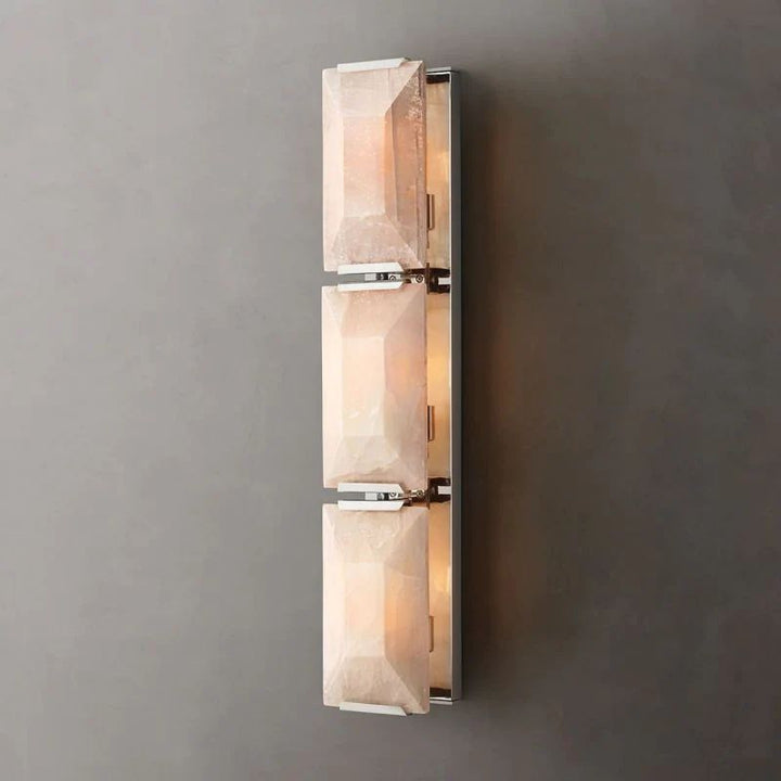 Paula Alabaster Triple Bedroom Sconce