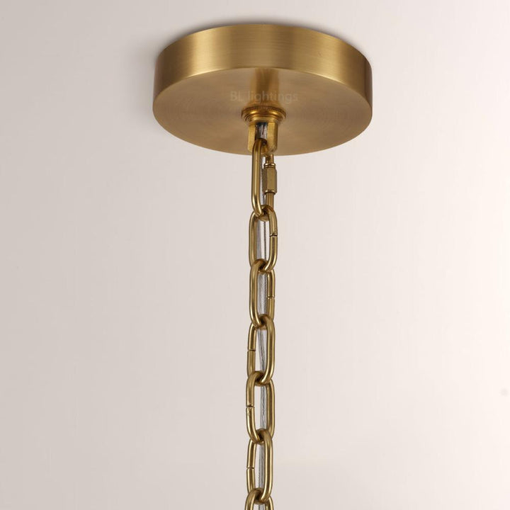 Paula Calcite Round Chandelier 43"