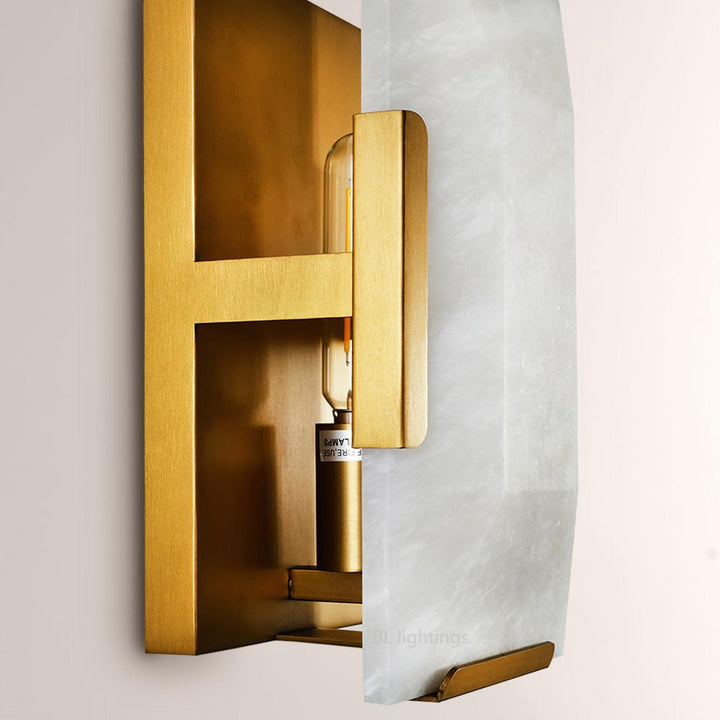 Paula Calcite Short Wall Sconce