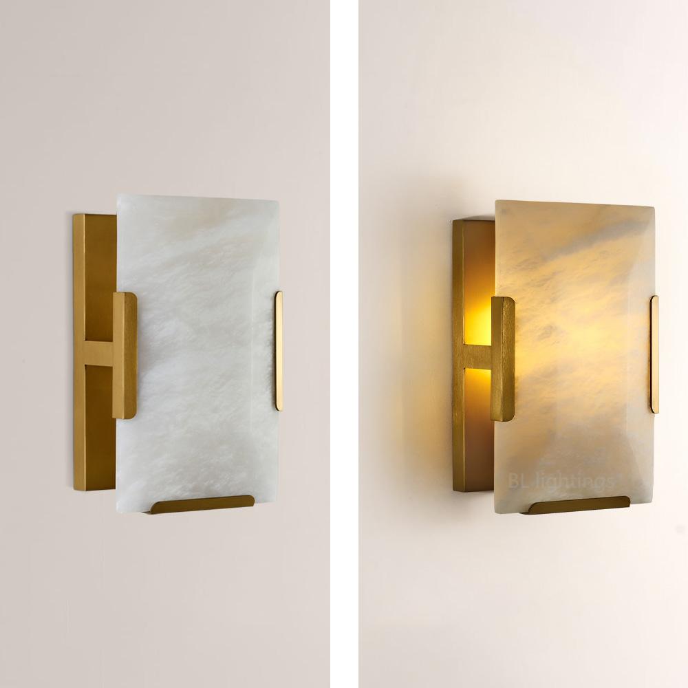 Paula Calcite Short Wall Sconce