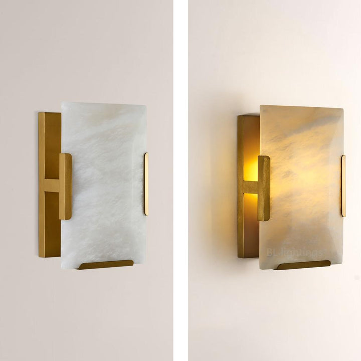 Paula Calcite Short Wall Sconce