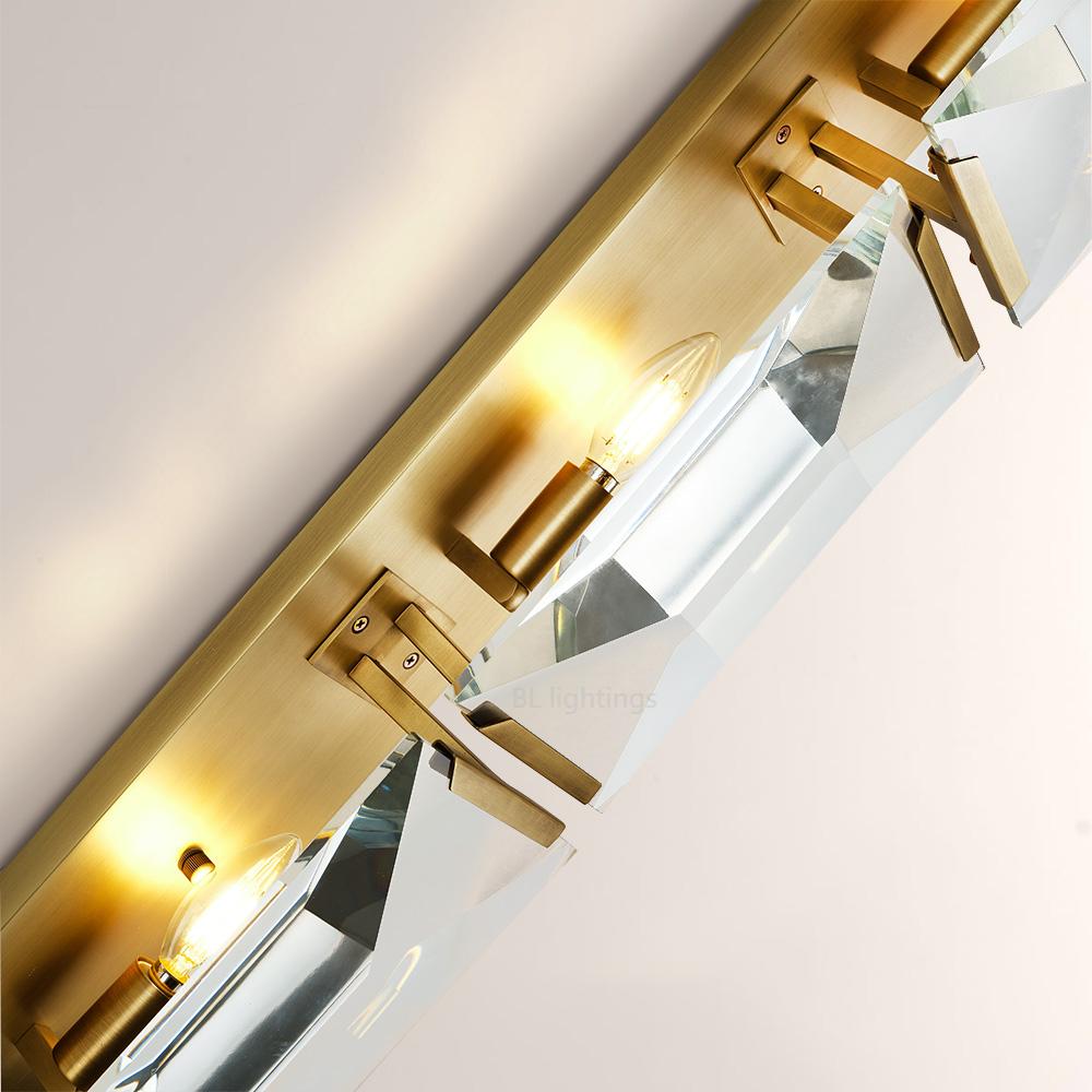 Paula Crystal Triple Wall Sconce