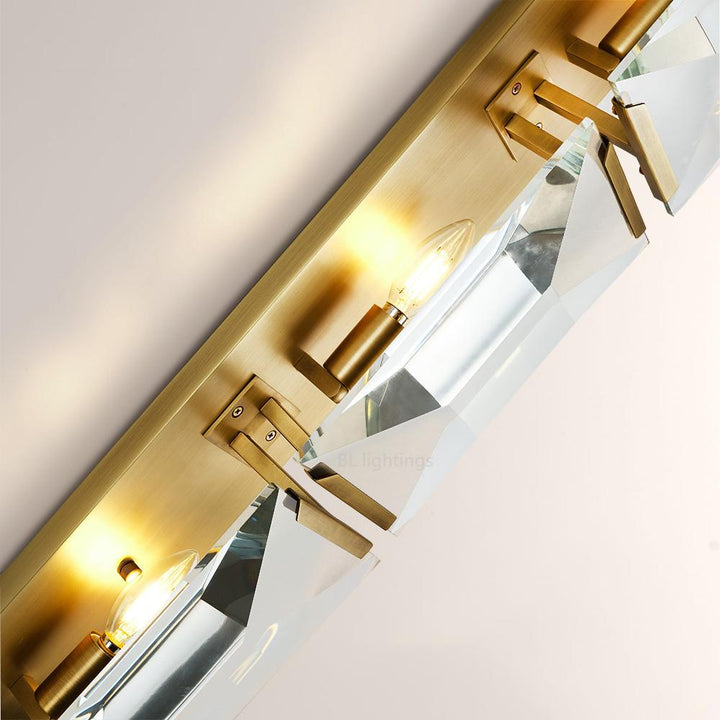 Paula Crystal Triple Wall Sconce